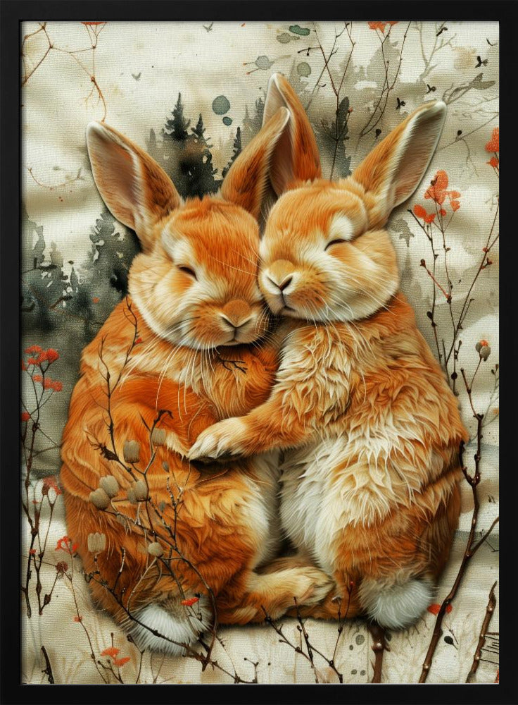 Hase Aquarell Tierkunst 1 | Poster