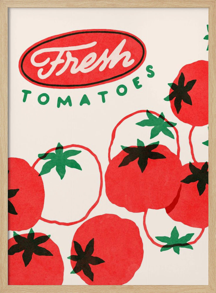 Färska tomater | Poster