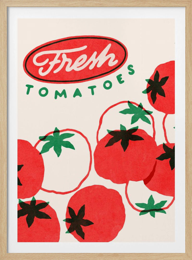 Färska tomater | Poster