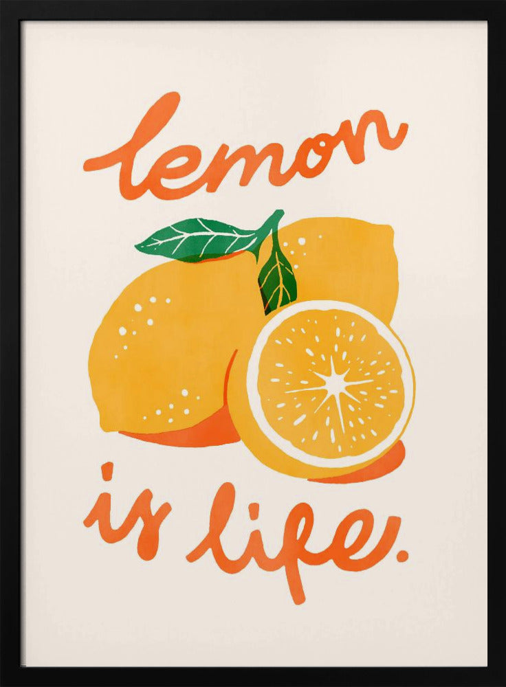 Citron är livet | Poster