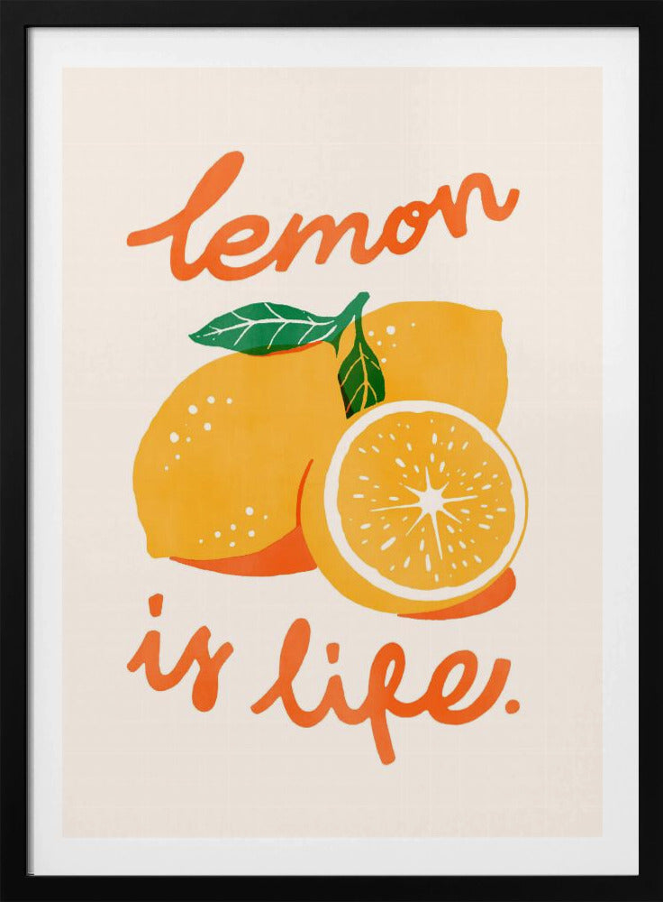 Citron är livet | Poster