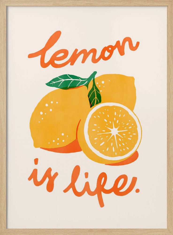 Citron är livet | Poster