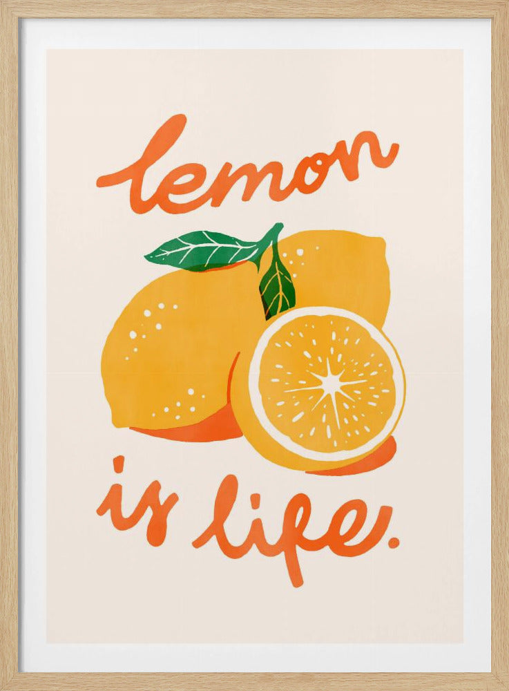Citron är livet | Poster