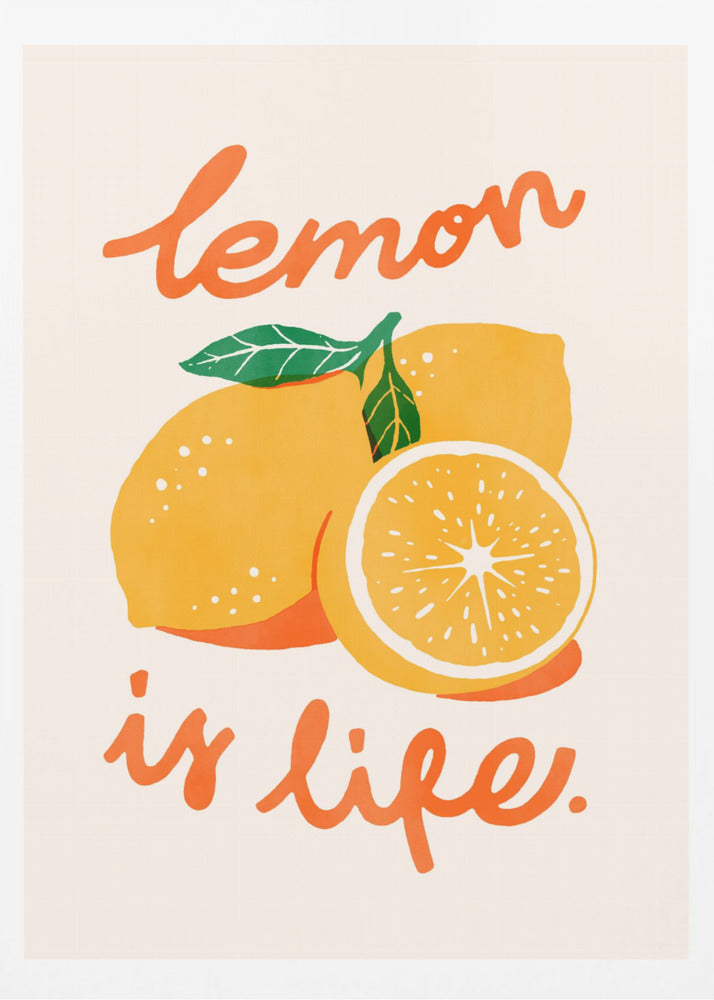 Citron är livet | Poster