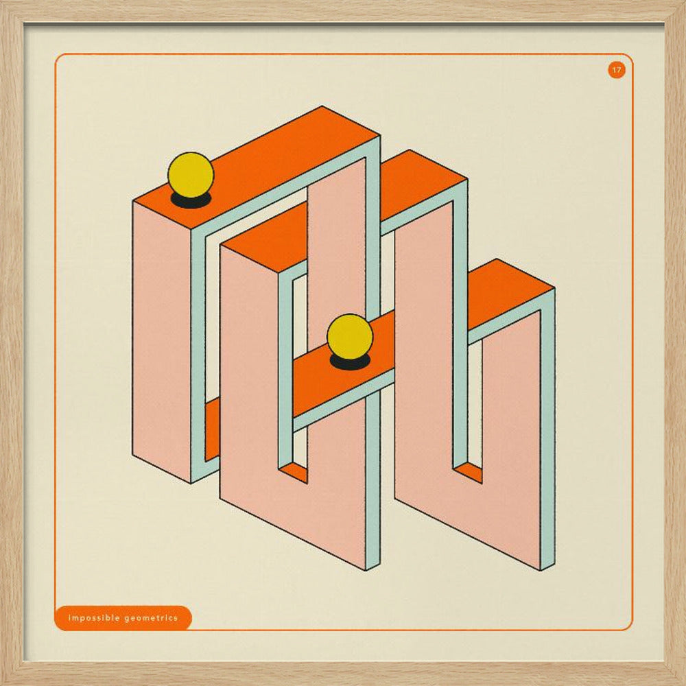 Omöjlig geometri 17 | Poster