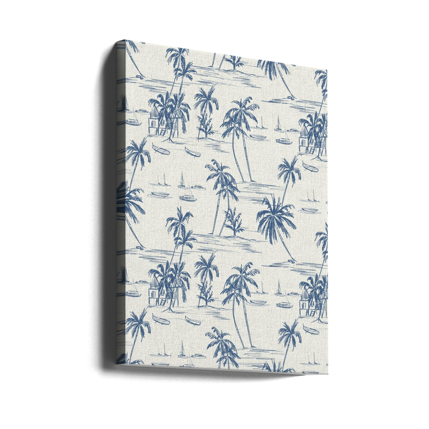 Blue Beach Pattern | Canvas