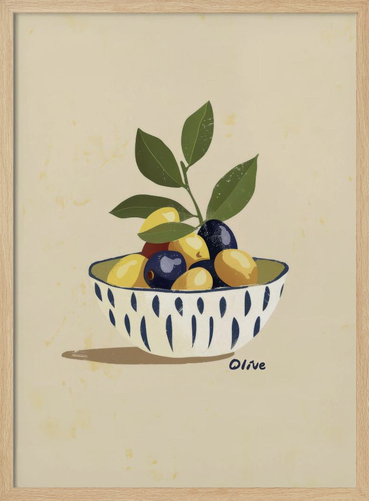 Skål med oliver | Poster