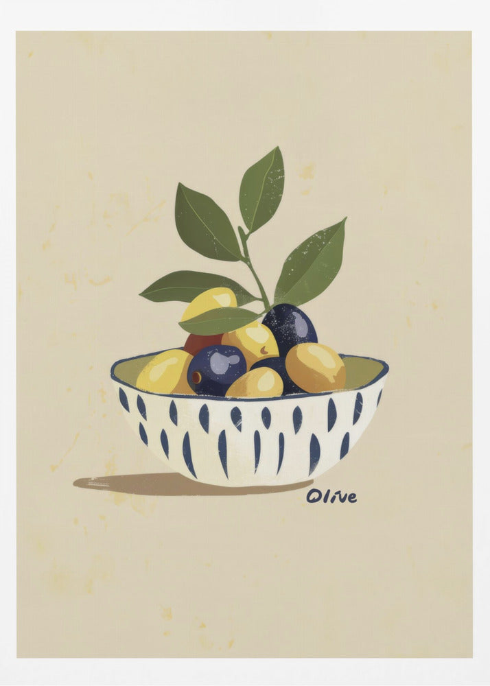 Skål med oliver | Poster
