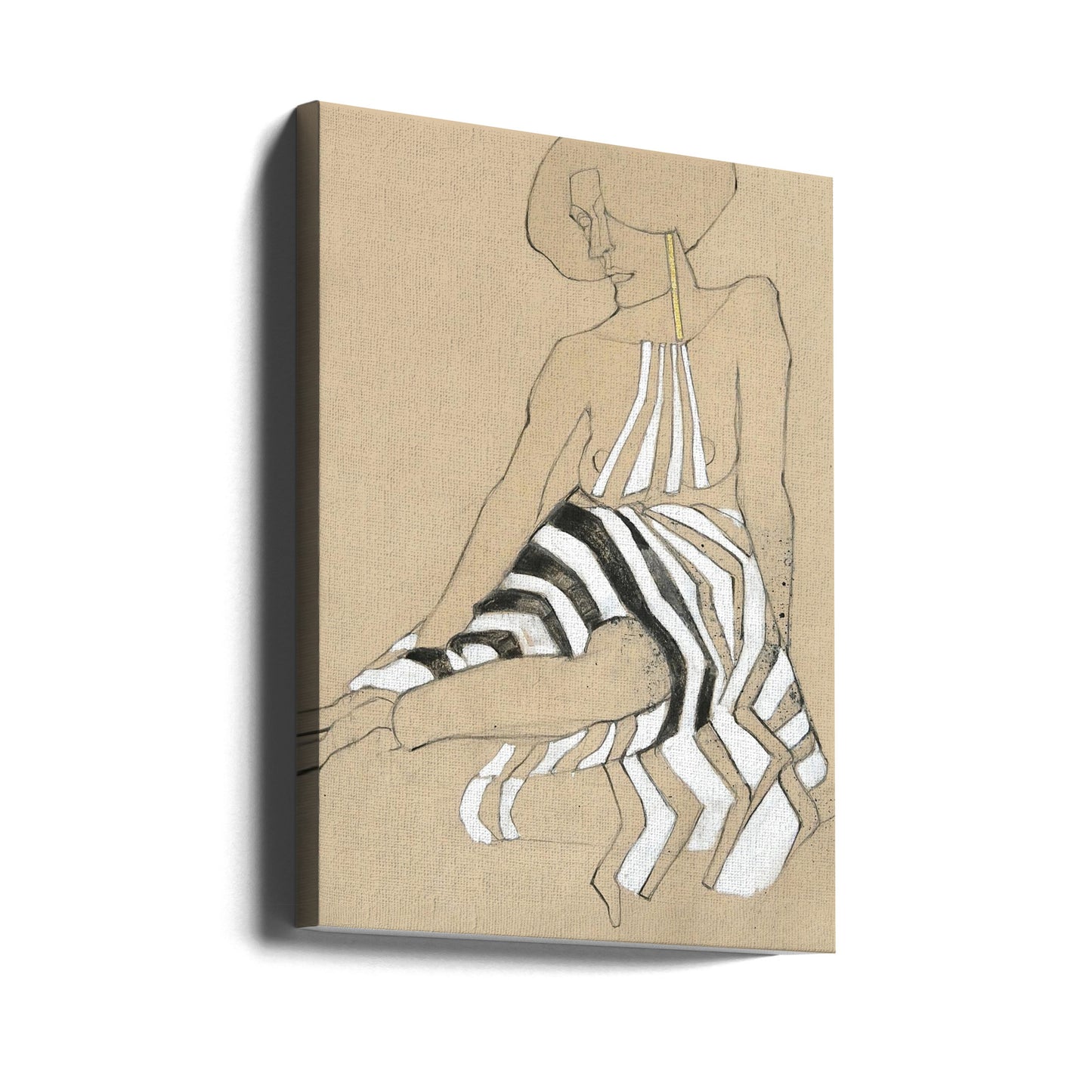 Nude Art Nouveau | Canvas