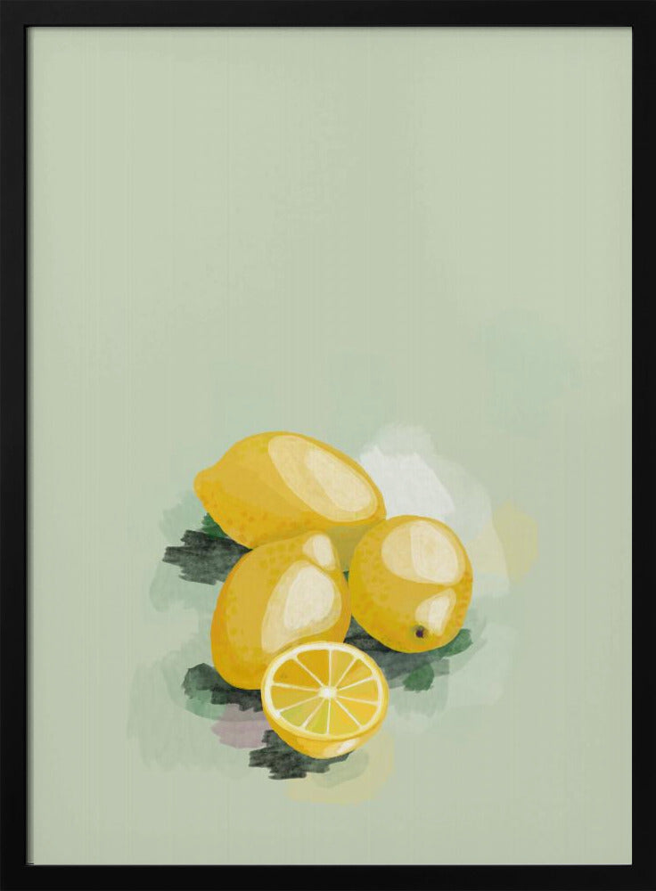 Tre och en halv citroner | Poster