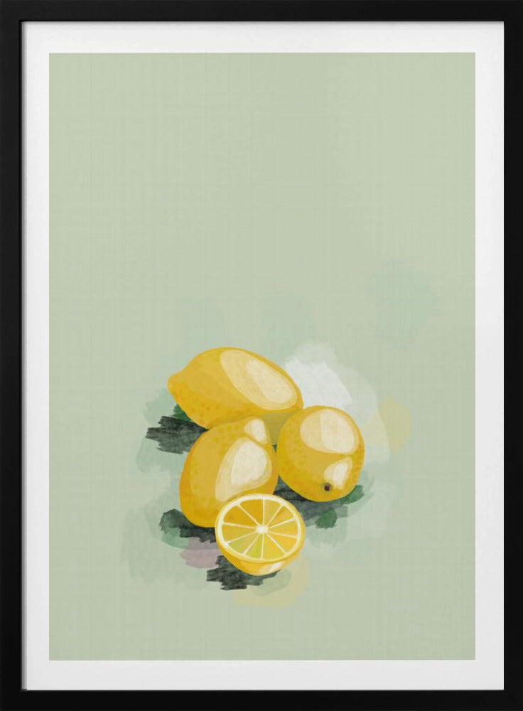 Tre och en halv citroner | Poster