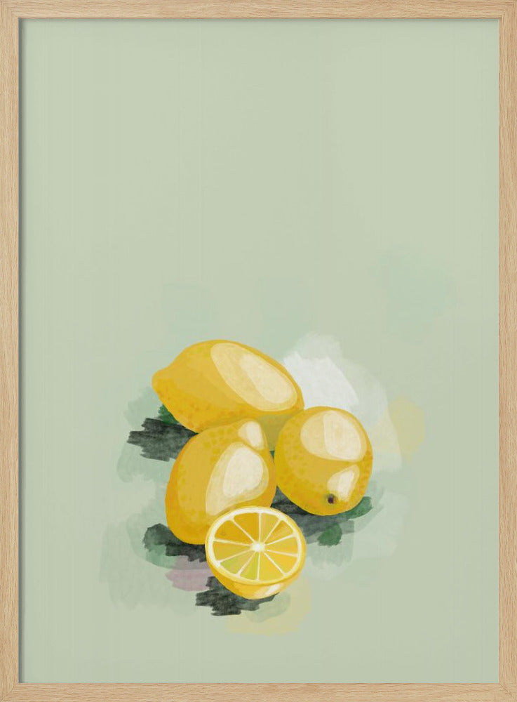 Tre och en halv citroner | Poster