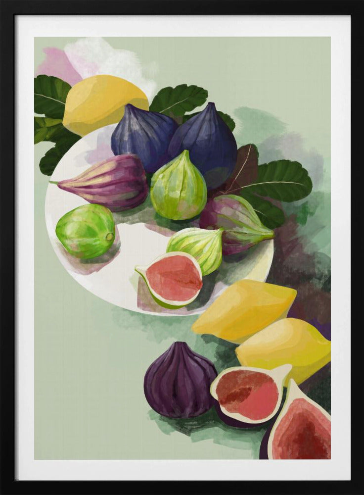 Fikon och citroner | Poster