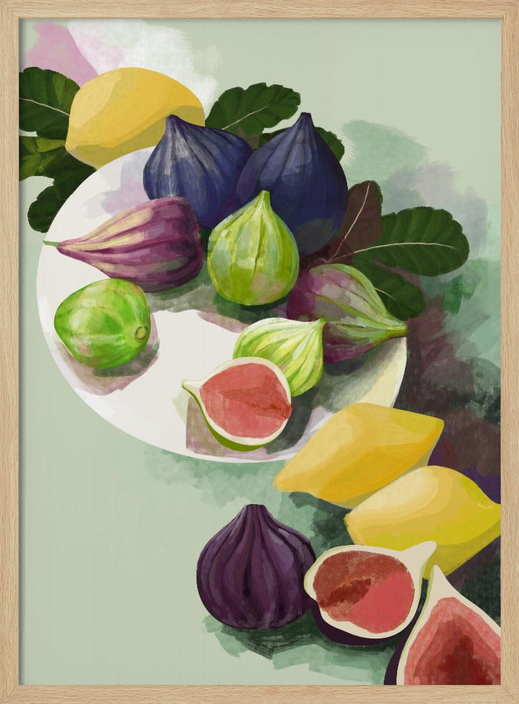 Fikon och citroner | Poster