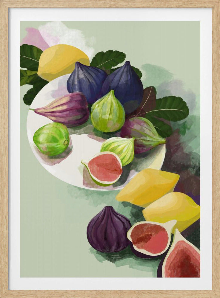 Fikon och citroner | Poster