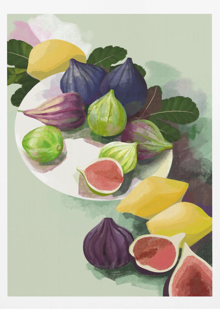 Fikon och citroner | Poster