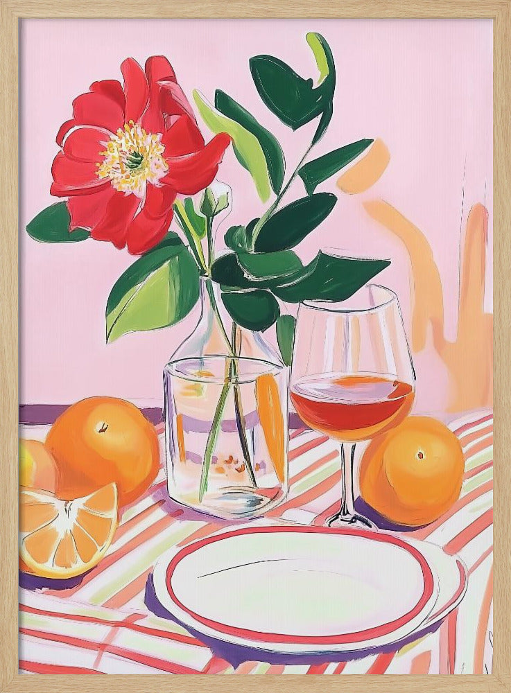 Rosen och apelsinerna | Poster