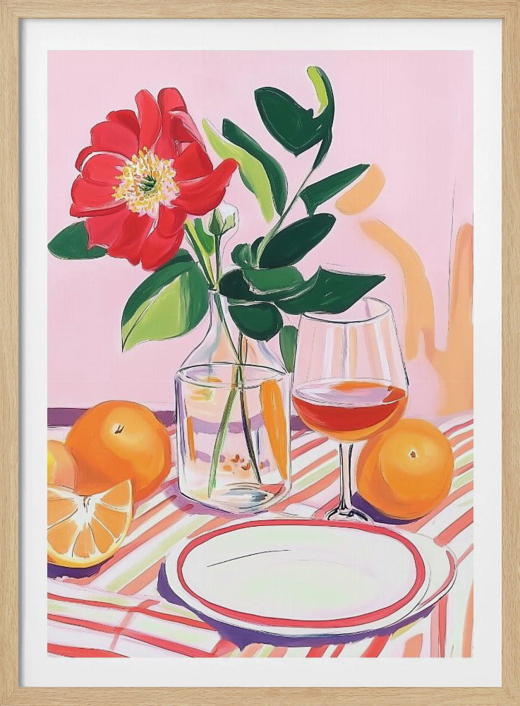Rosen och apelsinerna | Poster