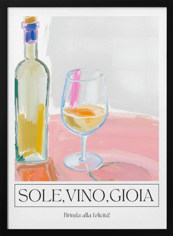 Tunga, vin, gioia | Poster