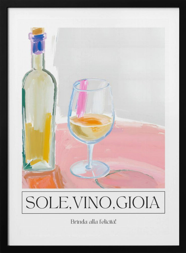 Tunga, vin, gioia | Poster