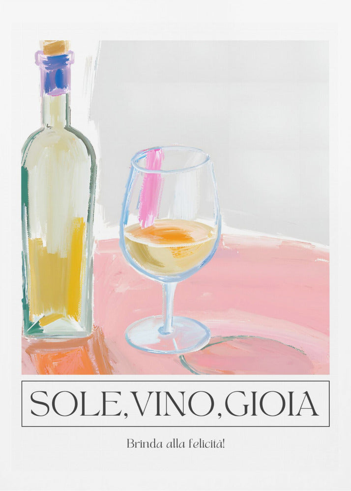 Tunga, vin, gioia | Poster