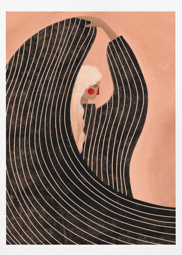 Kvinnan med den svarta klänningen | Poster