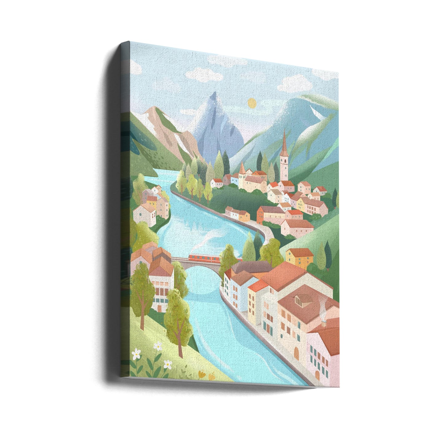 Swiss Alps | Canvas