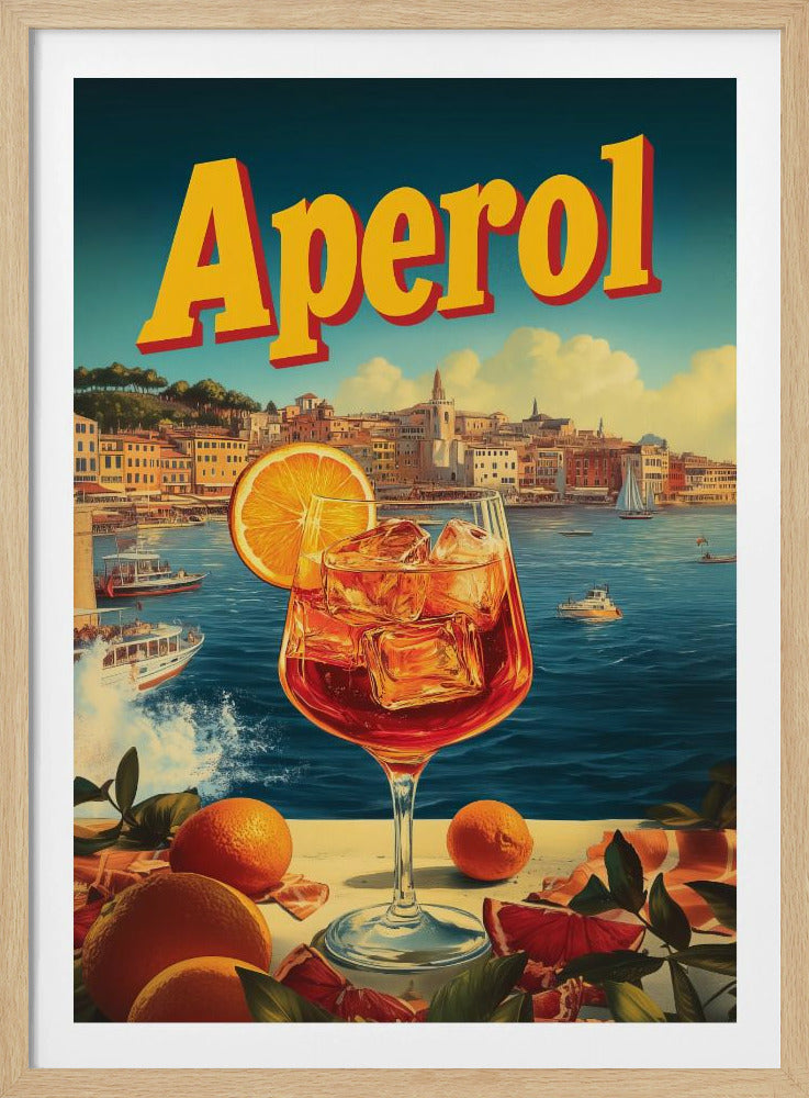 Aperol Vintage-Werbung | Poster - Kunstdruck