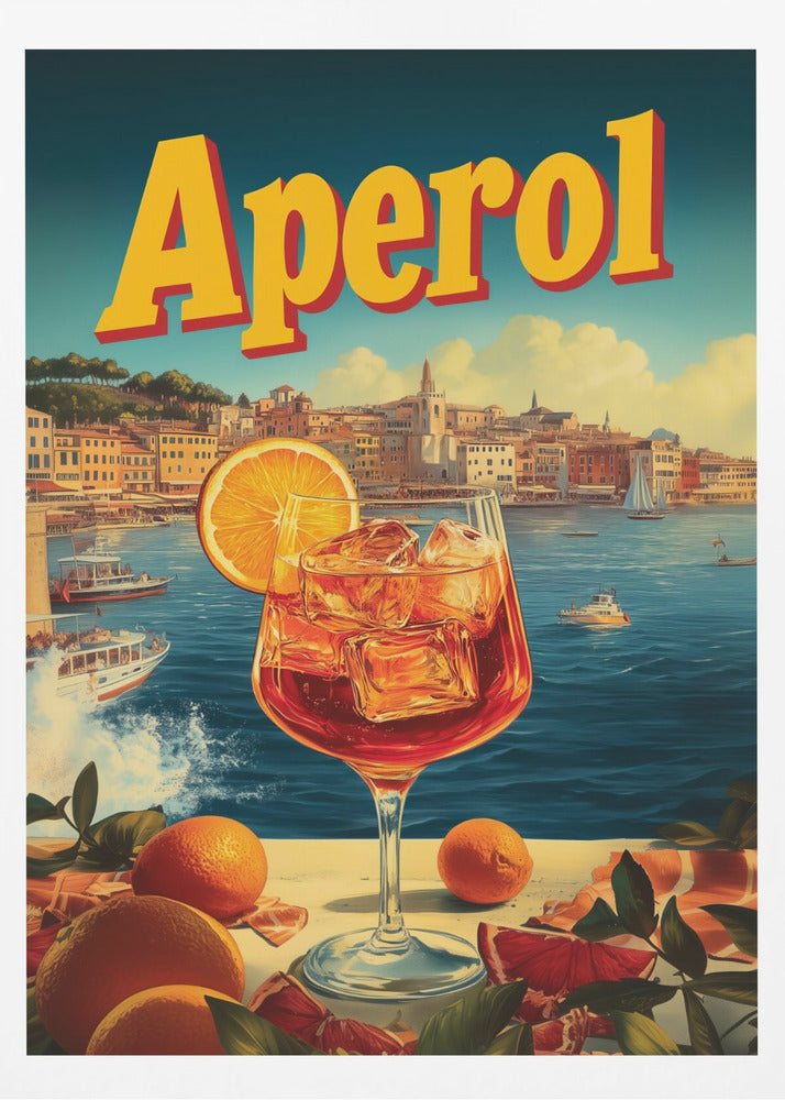 Aperol Vintage-Werbung | Poster - Kunstdruck