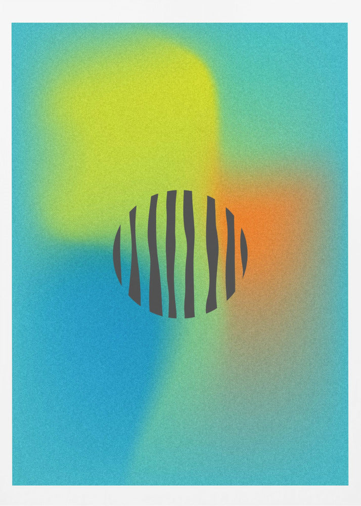 Färgglada ekon | Poster