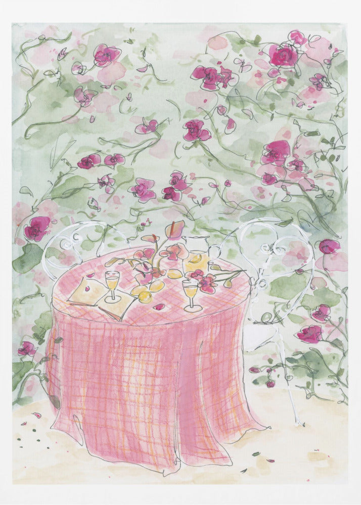 Sommarlemonadträdgårdsfest | Poster