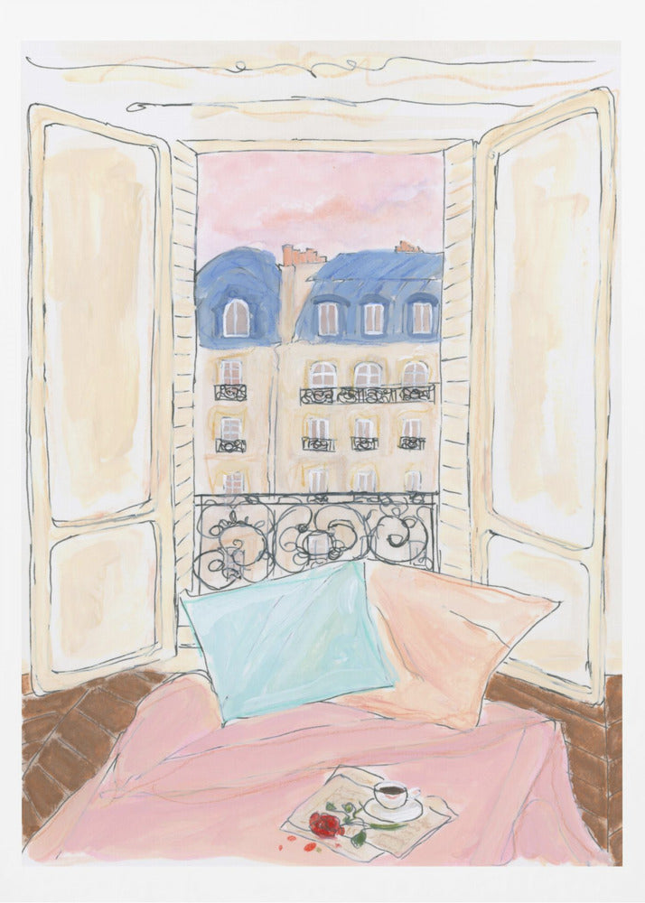 Mysig lägenhet i Paris | Poster