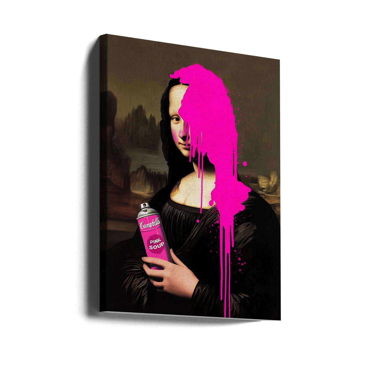 Rosa soppa | Canvastavla