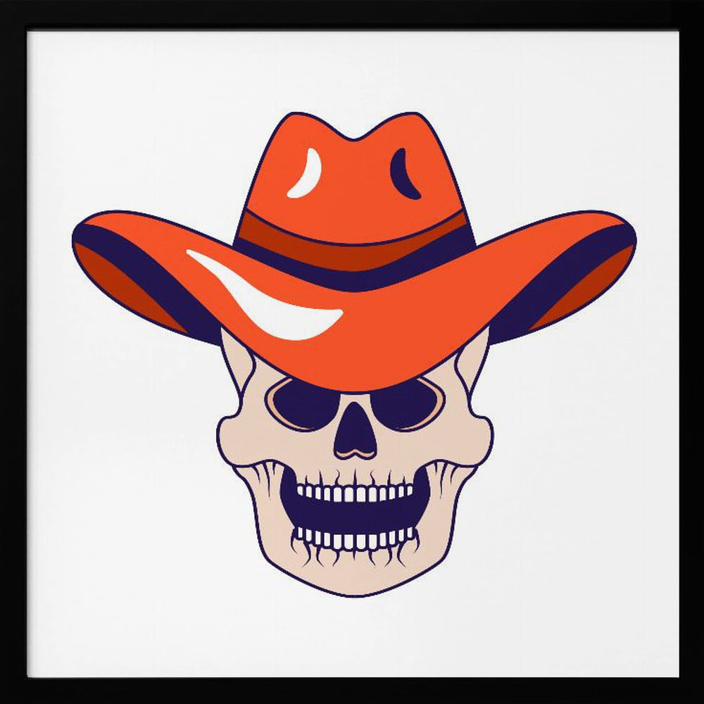 Cowboy Skull Icon | Poster
