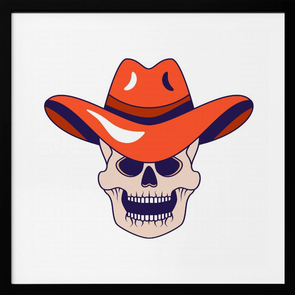 Cowboy Skull Icon | Poster