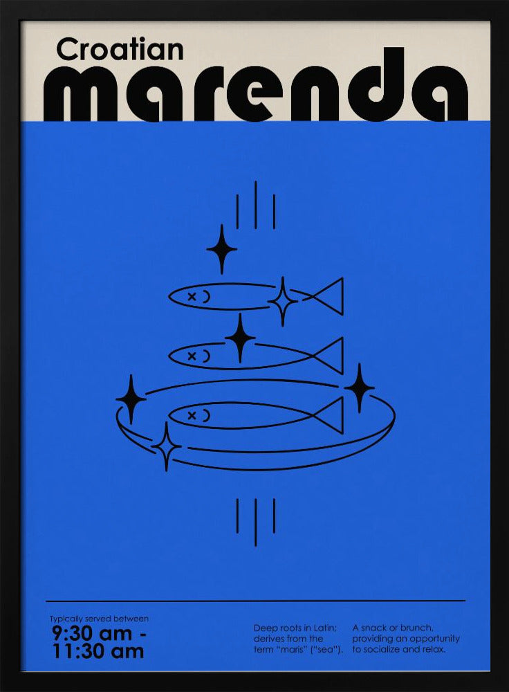 Kroatiska Marenda | Poster