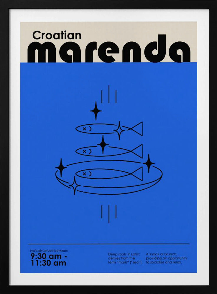 Kroatiska Marenda | Poster