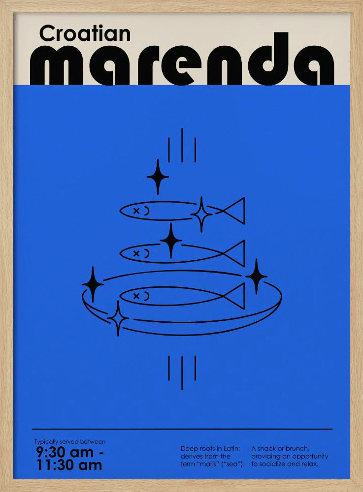 Kroatiska Marenda | Poster