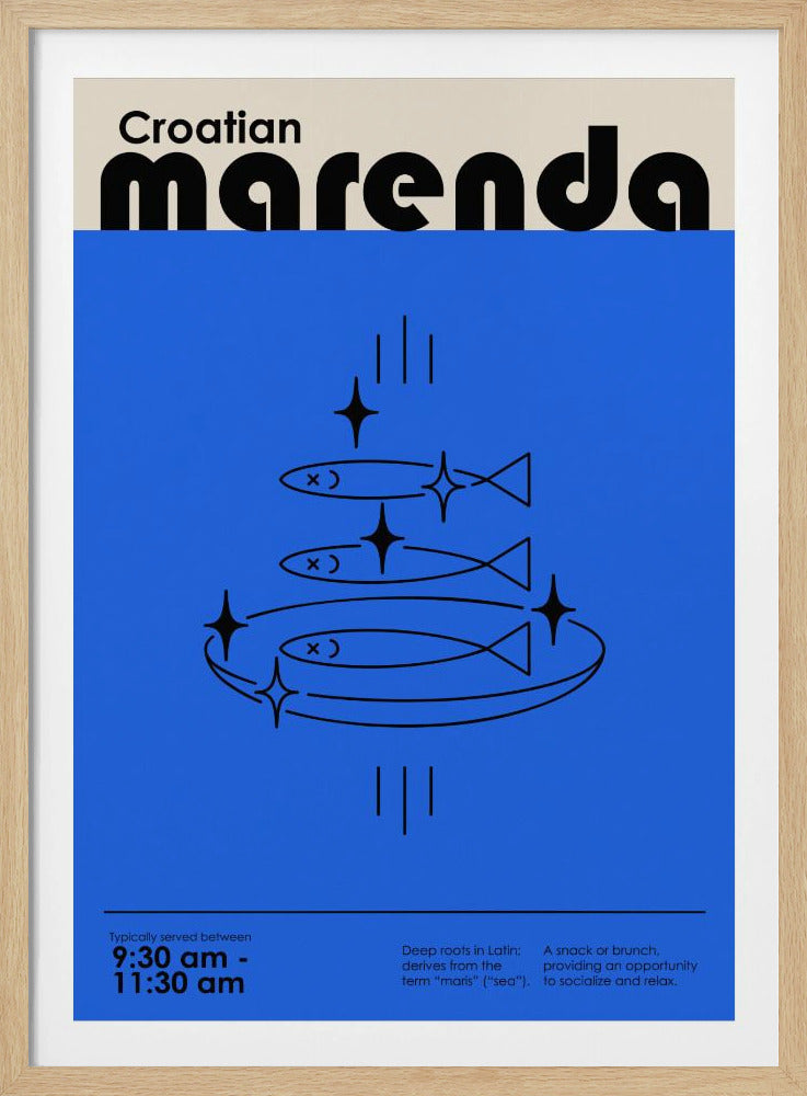 Kroatiska Marenda | Poster