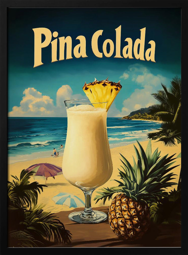 Piña Colada Vintage | Poster