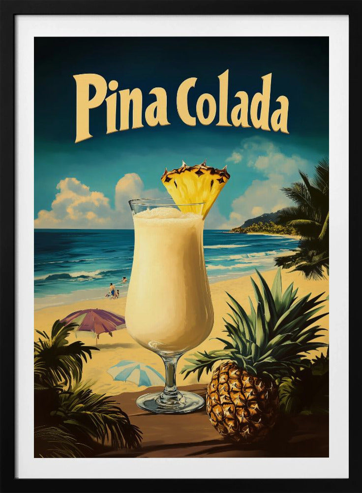 Piña Colada Vintage | Poster