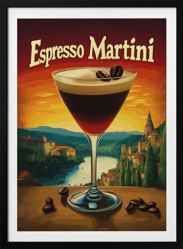 Espresso Martini Vintage | Poster