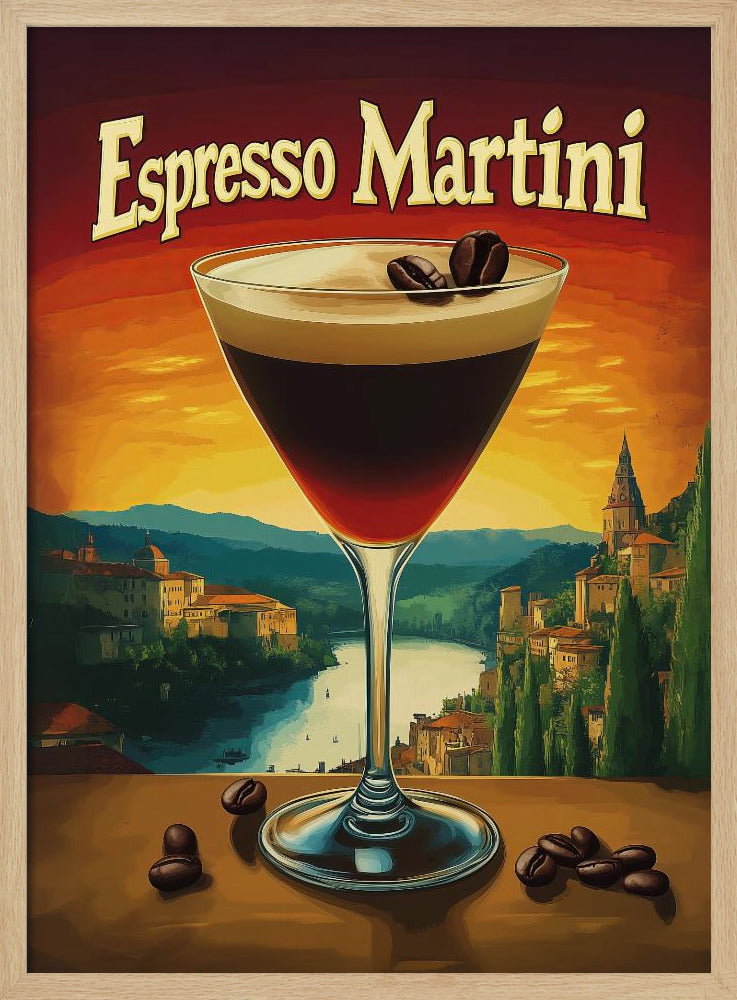 Espresso Martini Vintage | Poster