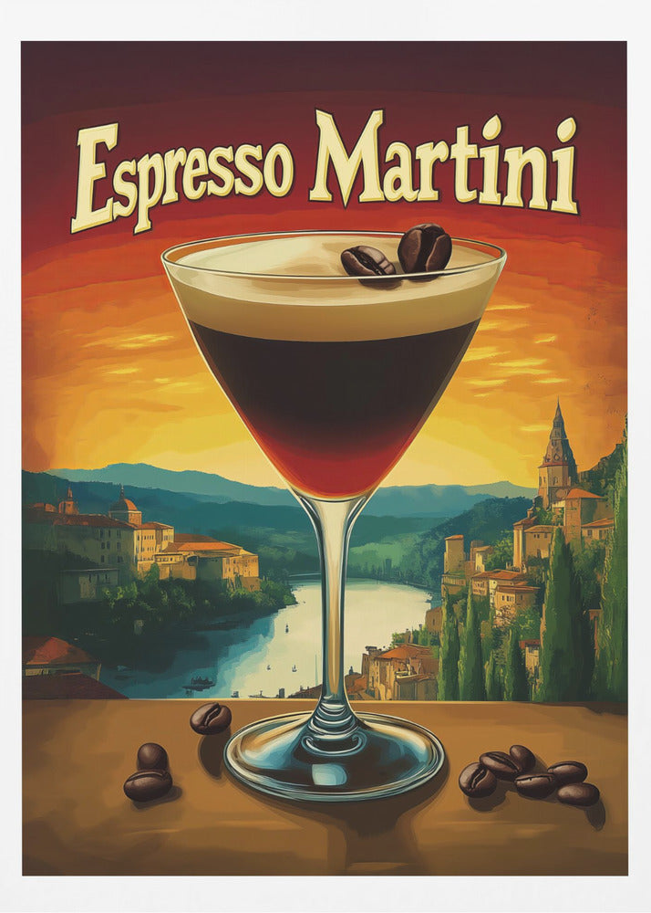 Espresso Martini Vintage | Poster