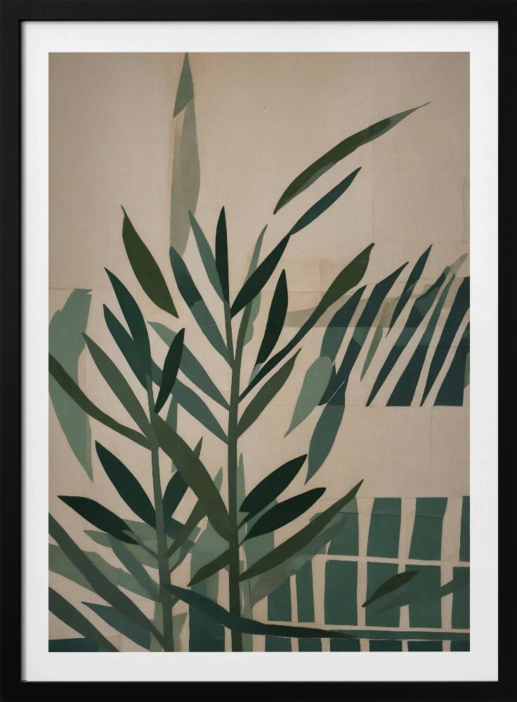 Grönskande silhuetter | Poster