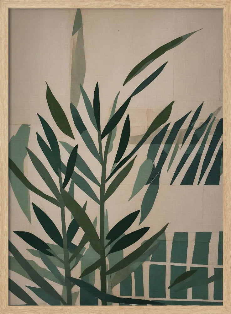 Grönskande silhuetter | Poster