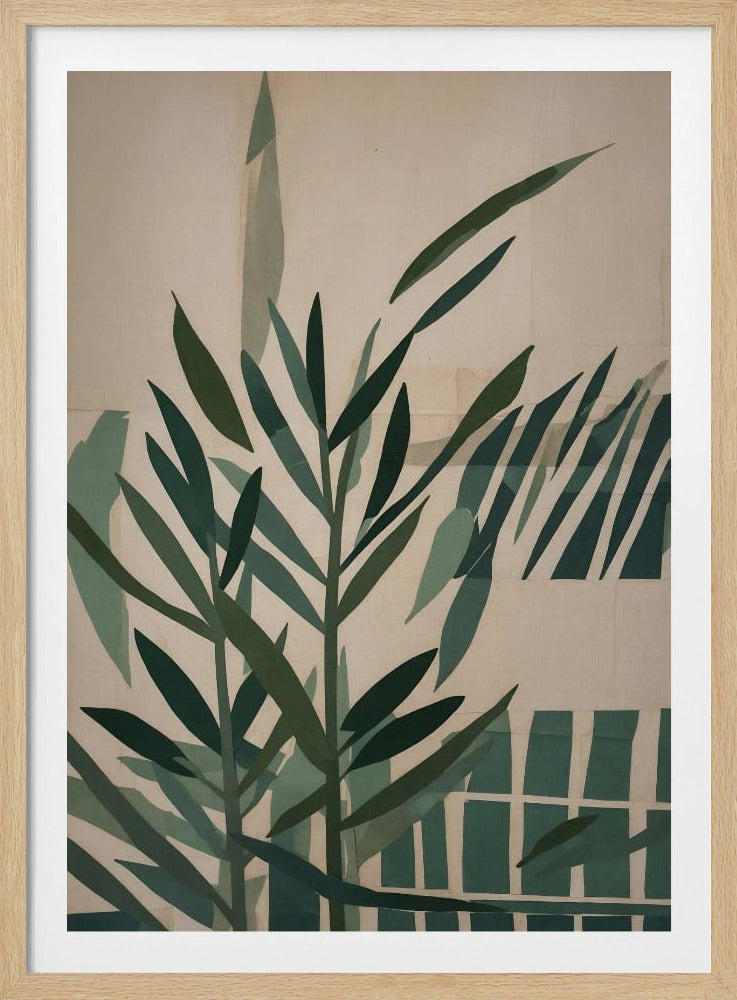 Grönskande silhuetter | Poster