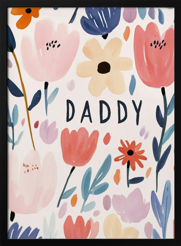 Papa | Poster - Kunstdruck