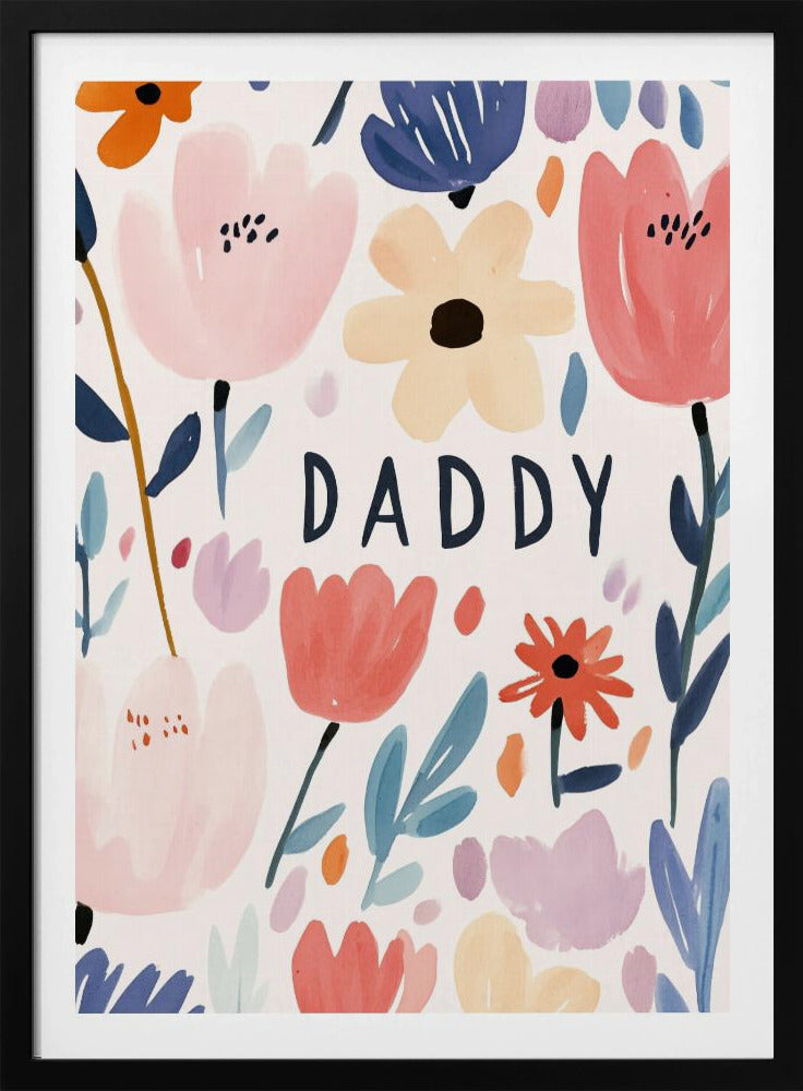 Papa | Poster - Kunstdruck