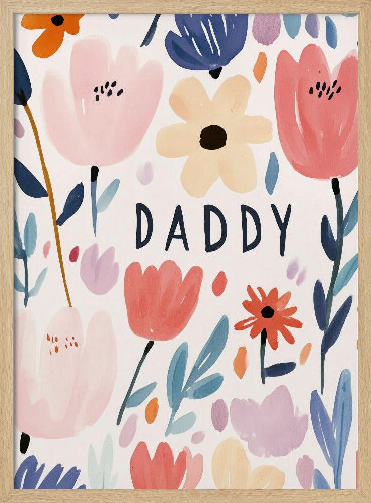 Papa | Poster - Kunstdruck